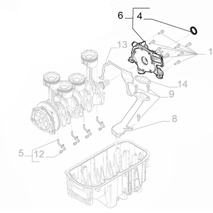 Genuine Oil Pump - Fiat Ducato 2021-Onwards | 46348940