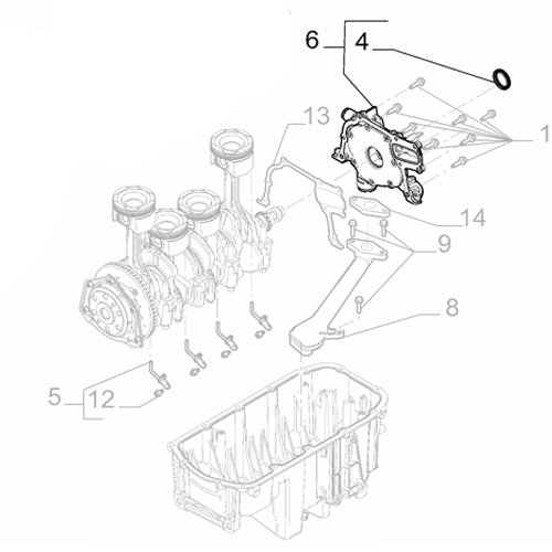 Genuine Oil Pump - Fiat Ducato 2021-Onwards | 46348940
