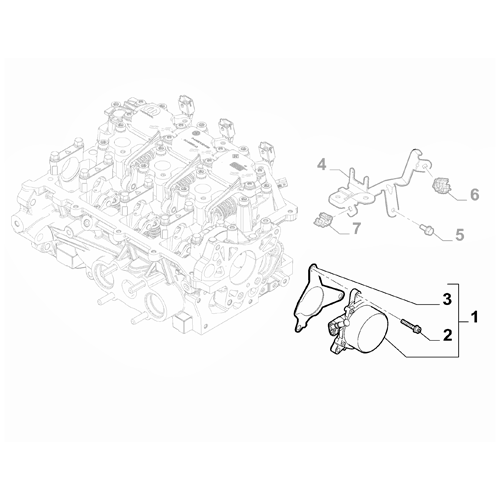 Genuine Vacuum Pump - Fiat 500X / Jeep Renegade 2018-Onwards | 46340481