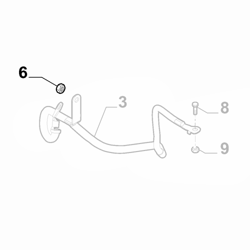 Genuine Battery Harness Nut - Fiat 500 / 500X / Panda | 14076515