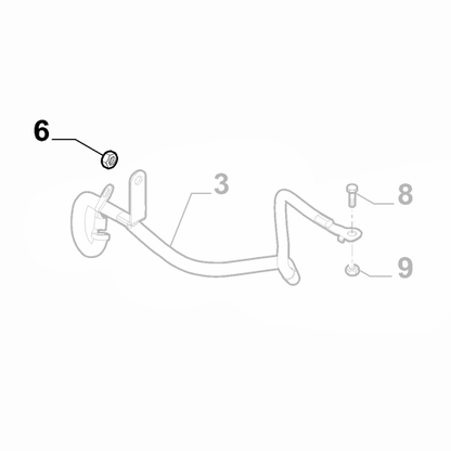 Genuine Battery Harness Nut - Fiat 500 / 500X / Panda | 14076515