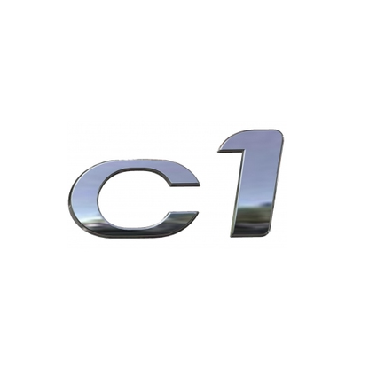 Genuine C1 Citroen Rear Badge - Citroen C1 2005-2022 | B000919680