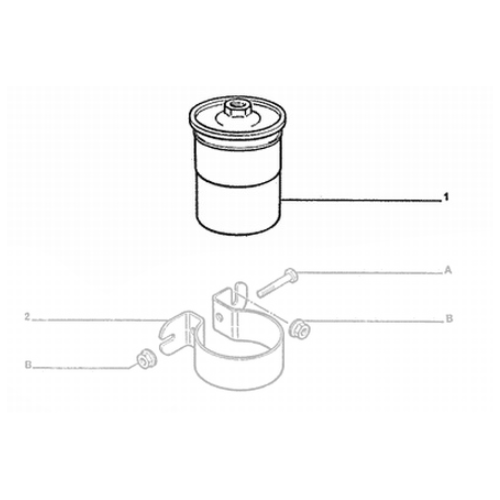 Genuine Fuel Filter - Peugeot 205 / 309 / 405  | 156711