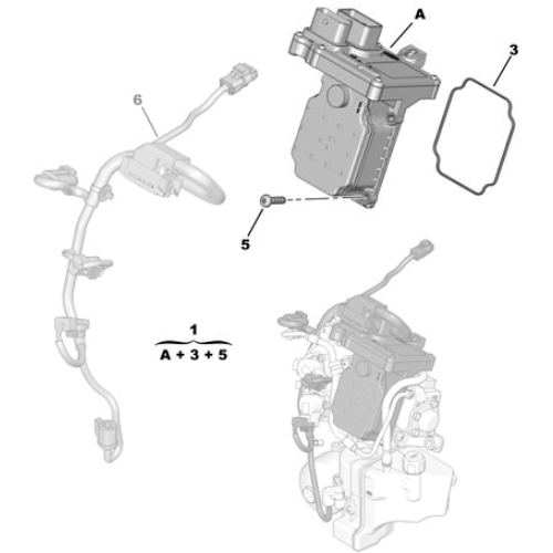 Genuine Gearbox ECU - Citroen C4 Picasso 6-Speed Manual | 253188