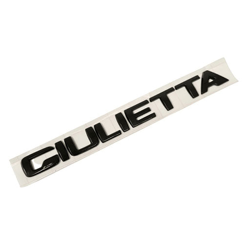 Badge 'Giulietta' Gloss Black - Alfa Romeo | 50559354