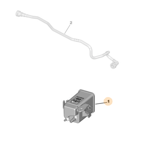 Genuine Activated Charcoal Filter - Citroen C5 Aircross | 9673538080