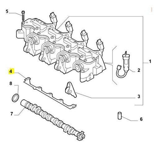 Gasket Actuator - Alfa Romeo / Fiat Multiair | 55222222