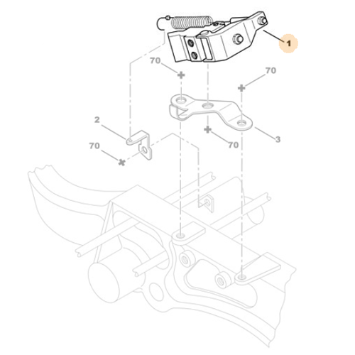 Genuine Brake Pressure Regulator - Citroen Berlingo / Peugeot Partner | 486177