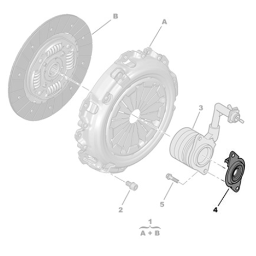 Genuine Clutch Bearing Seal - Citroen Nemo / Peugeot Boxer 2.2 | 1675499180