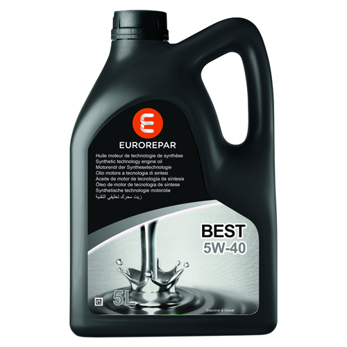 Genuine 5L Eurorepar 5W-40 Engine Oil - Peugeot / Citroen / Fiat | 1635764180
