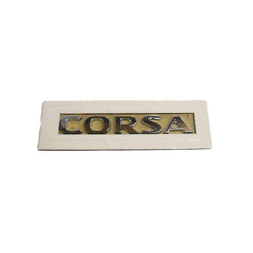 Genuine Vauxhall Tailgate Boot Name Plate - Vauxhall Corsa D | 93188809 | 93188809