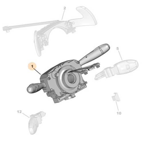 Genuine Steering Wheel Stalks - Citroen Berlingo / Peugeot Partner | 98062257XT