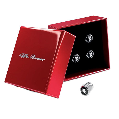 Genuine Tyre Valve Caps - Alfa Romeo | 50547690