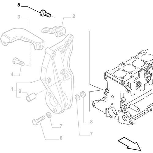 Genuine M10X30 Screw with Washer - Alfa Romeo 156 1997-2005 | 11586224