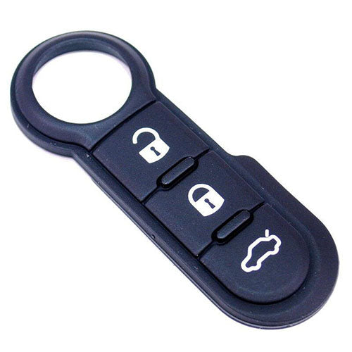 Key Buttons - White Symbols - For Various Fiat Models | 6000628384