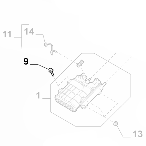 Genuine Fixing Screw - 124 Sipider Fiat / Abarth 2016-2020 | 6000613826