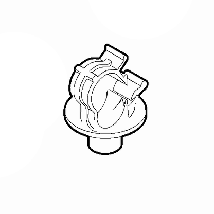 Genuine Bonnet Release Cable Clip - Fiat Ducato 2006-2024 | 1356876080