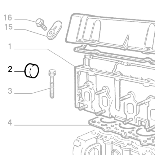 Genuine Cylinder Head Plug - Alfa Romeo / Fiat / Jeep | 14329201