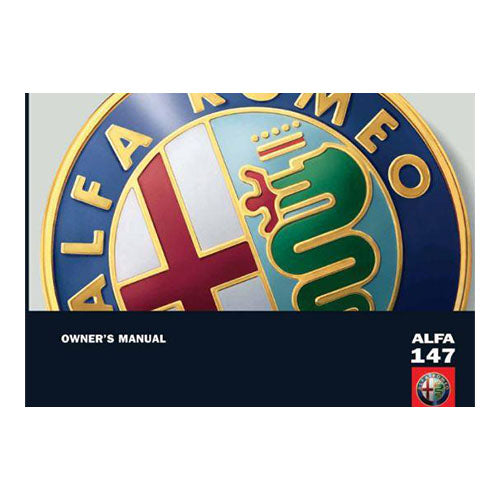 Owners Handbook - 147 2008-Onward | 60431857