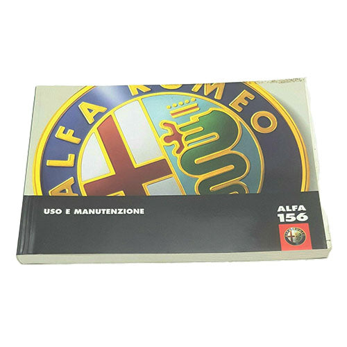 Owners Handbook Manual - Italian - Alfa Romeo 156 1997-2002  | 60431031