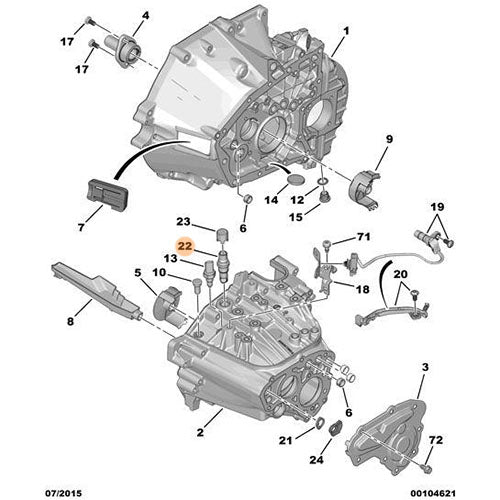 Gear-Box Breather - Citroen DS5 2011-2021 Petrol | 226827