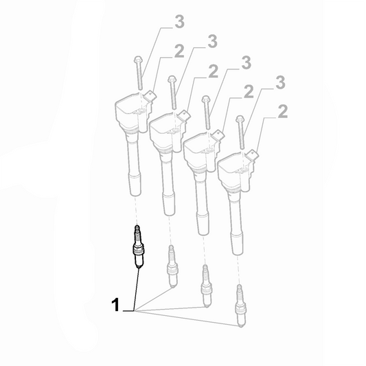 Genuine Fiat Spark Plug | 55278162