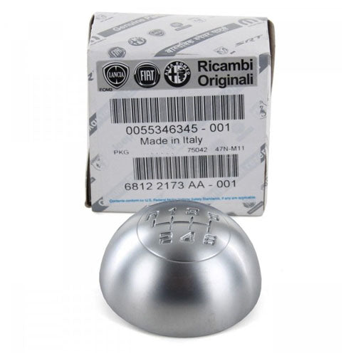 Alloy Effect Gear Knob Cap, 6 Speed - Alfa Romeo Giulietta | 55346345