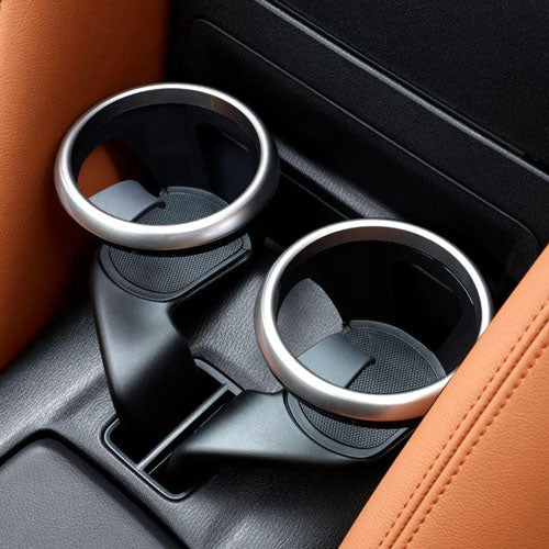 2x Genuine Cup Holder Rings - Abarth 124 Spider 2016 | 71807616