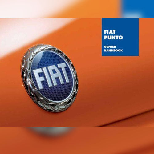 Owners Handbook - English - Fiat Mk2 Punto | 60345597