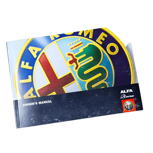 Genuine Fiat Owners Handbook - English - Alfa Romeo 939 Brera | 60431902 | 60431902