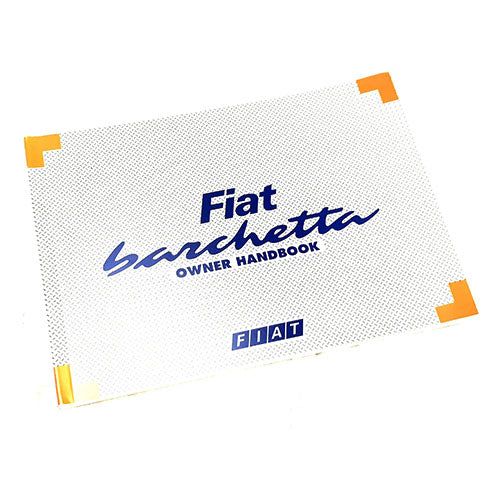 Owners Manual - Fiat Barchetta 1995-2000 | 60306990