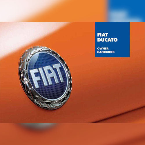 Owners Handbook - English - Fiat Ducato 2002-2006 | 60345682