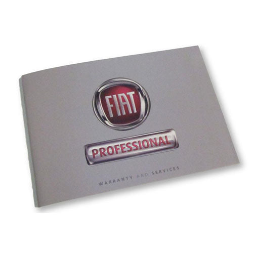 Warranty and Service Book - English - Fiat Professional | 53008590