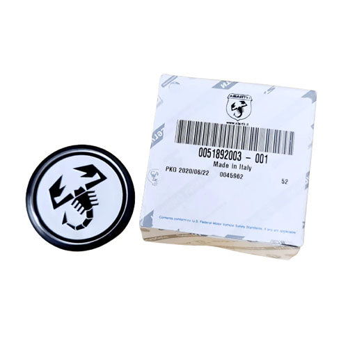 Silver Alloy Wheel Centre Cap - Abarth 500 Tributo Ferrari | 51892003