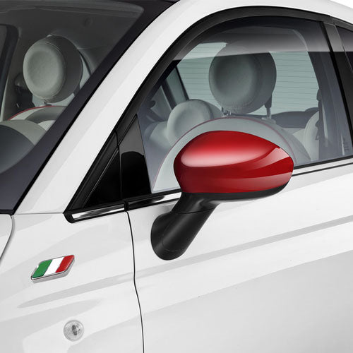 Genuine Mirror Covers - Red - Fiat 500 | 71807485
