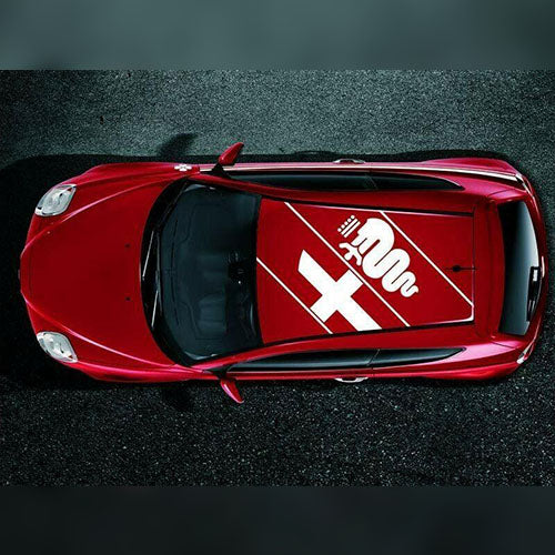 Roof Decal - Alfa Romeo Mito Red | 50515542