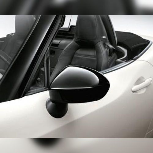 Genuine Piano Black Mirror Covers - Fiat 124 Spider | 71807600