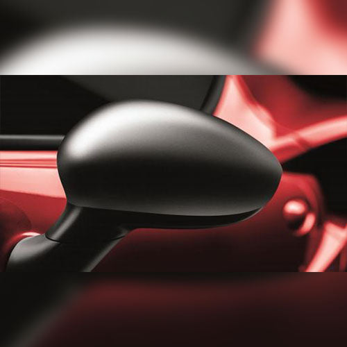 2x Genuine Satin Chrome Mirror Covers - Alfa Romeo 4C  | 71807269