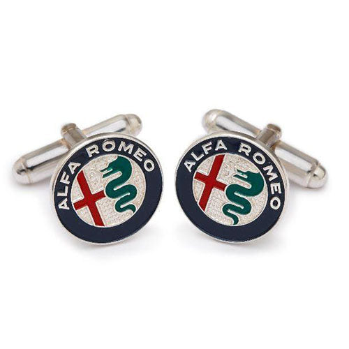 2x Cuff Links - Alfa Romeo / New Logo | 5916942