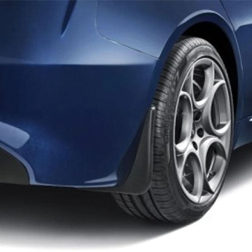 2x Genuine Rear Mudflaps - Alfa Romeo Giulia 2016 Onwards | 50547098