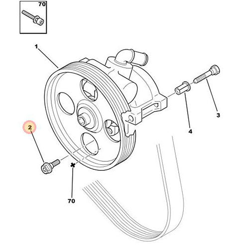 Shaft Screw - Citroen Berlingo 1996-2002 | 401063