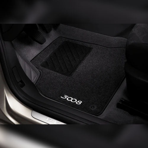 Floor Mats Carpet - Peugeot 3008 2008-2016 | 9663C9