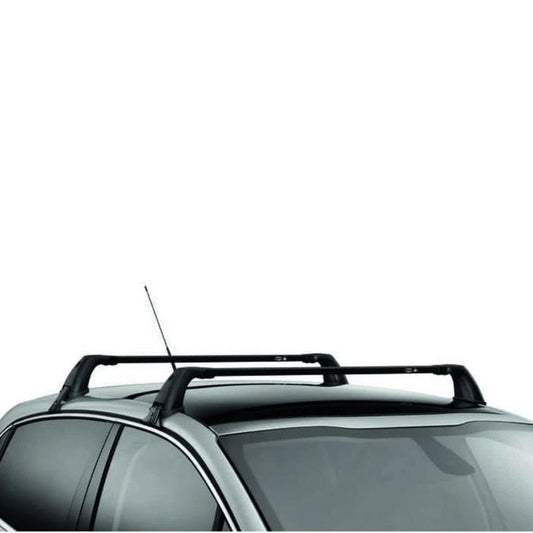 2x Genuine Transverse Steel Roof Bars - Peugeot 208 2012-2019 | 9616Y1