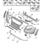 Genuine Nearside Bumper Piece - Peugeot Boxer Van | 1612473580