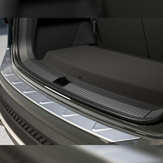 Genuine Stainless Steel Rear Bumper Protector - Seat Tarraco 2019 Onwards | 5FJ061155