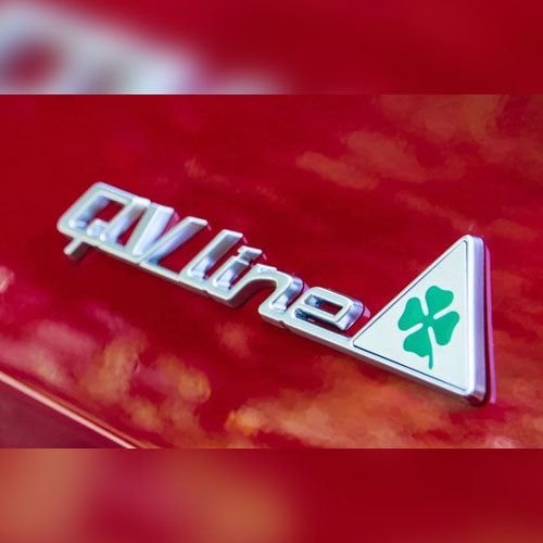 Genuine QV Line Type Plate Badge - Alfa Romeo Giulietta | 50531444
