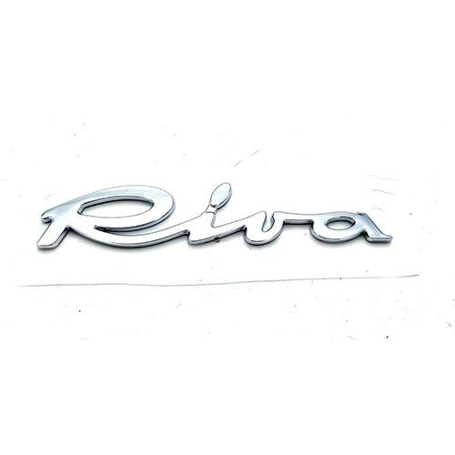 Genuine 500 Riva Silver Badge - Fiat | 735655420