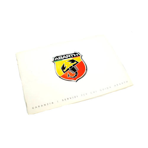 Genuine French Service History Book - Abarth | 60439278
