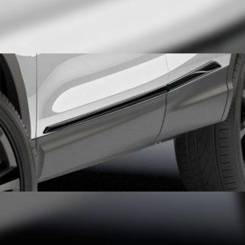 Genuine Door Sill Trims - Gloss Black - Nissan Qashqai | KE760HV50B