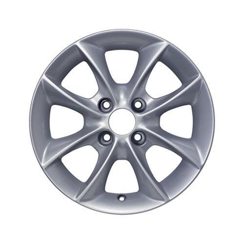 Genuine 14" 8 Spoke Single Alloy Wheel - Silver - Ford Ka | 1675740